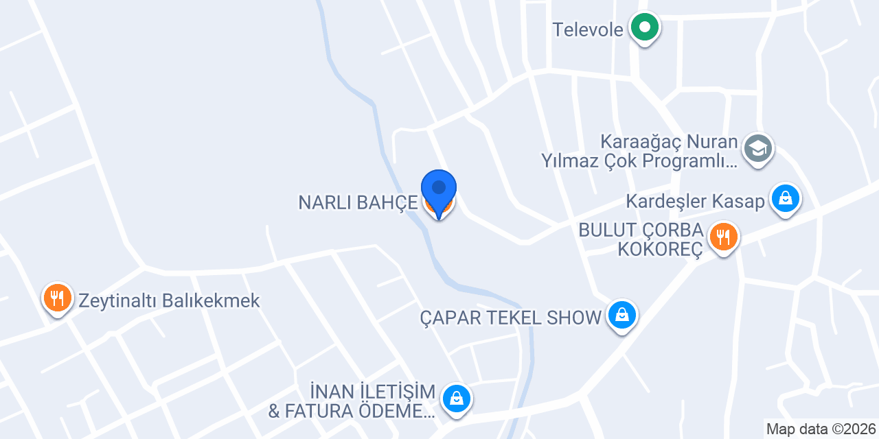 NARLI BAHÇE konumu