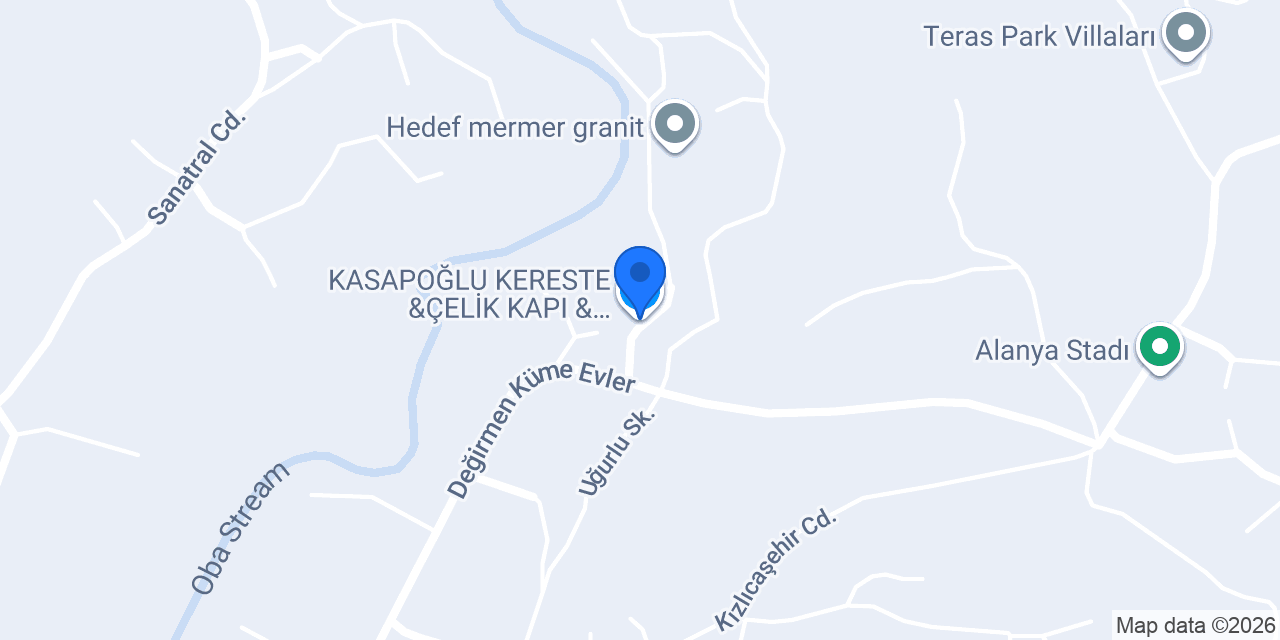 KASAPOĞLU KERESTE &ÇELİK KAPI & ÇATI MALZEMELERİ konumu