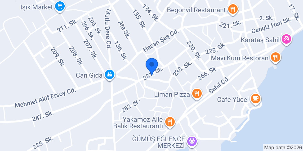 Aşkım Gıda konumu