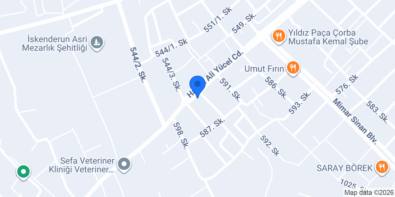 Ankara Yapı Market konumu