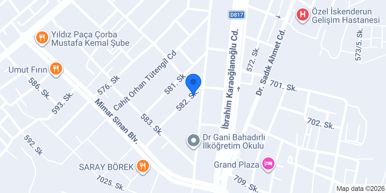 MUTLU ÇOCUKLAR ANAOKULU konumu