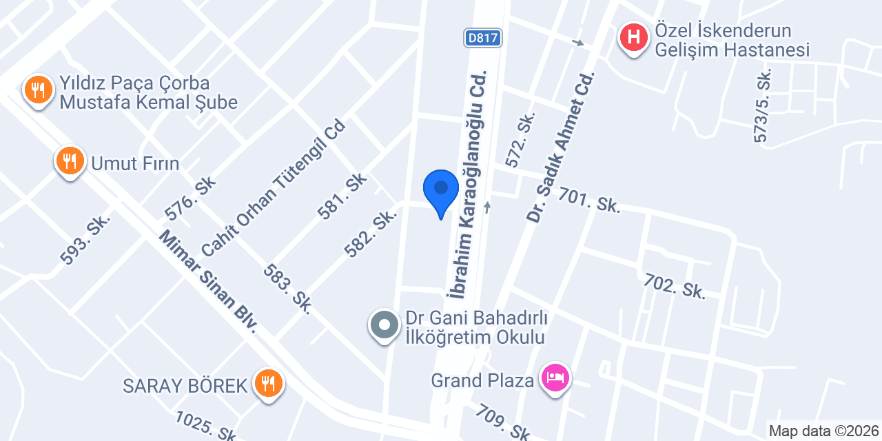 Turhan Home Center konumu
