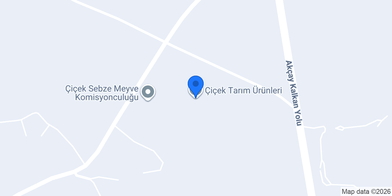 Çiçek Tarım Ürünleri konumu