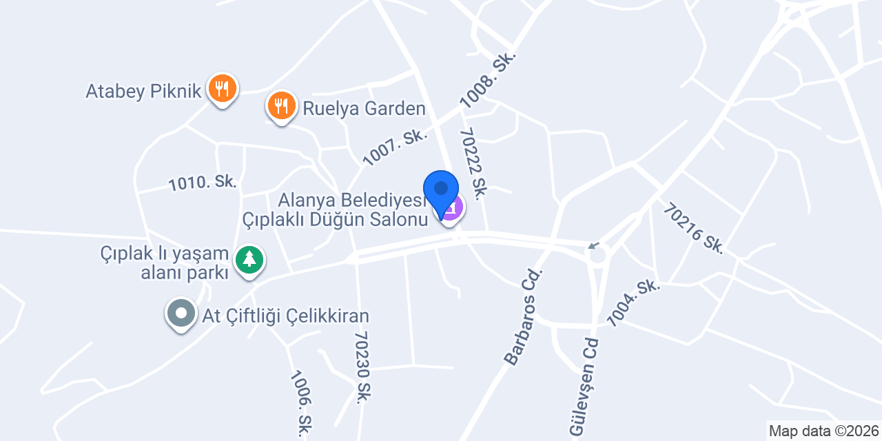 Alihan Berber Salonu konumu