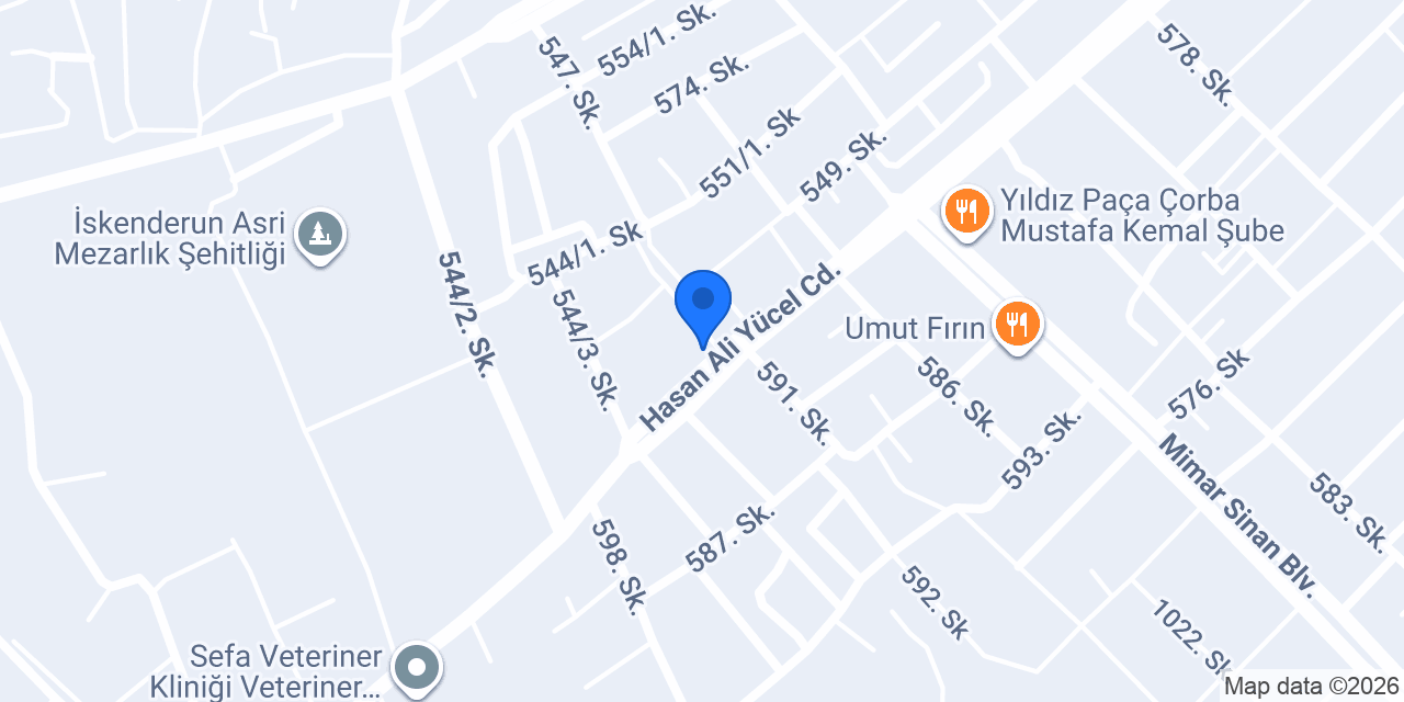 Pera Kitap Cafe konumu