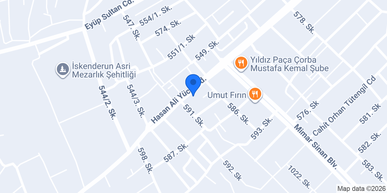 Umut Döner konumu