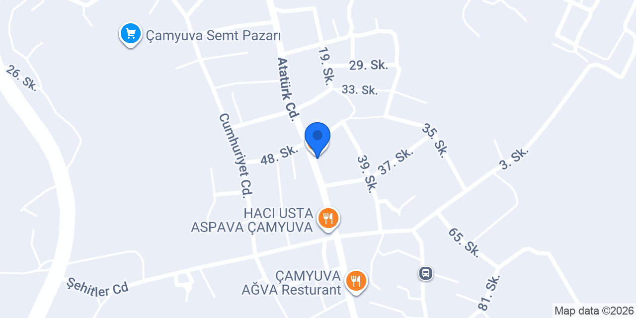 Çamyuva Perde Ve Döşeme konumu