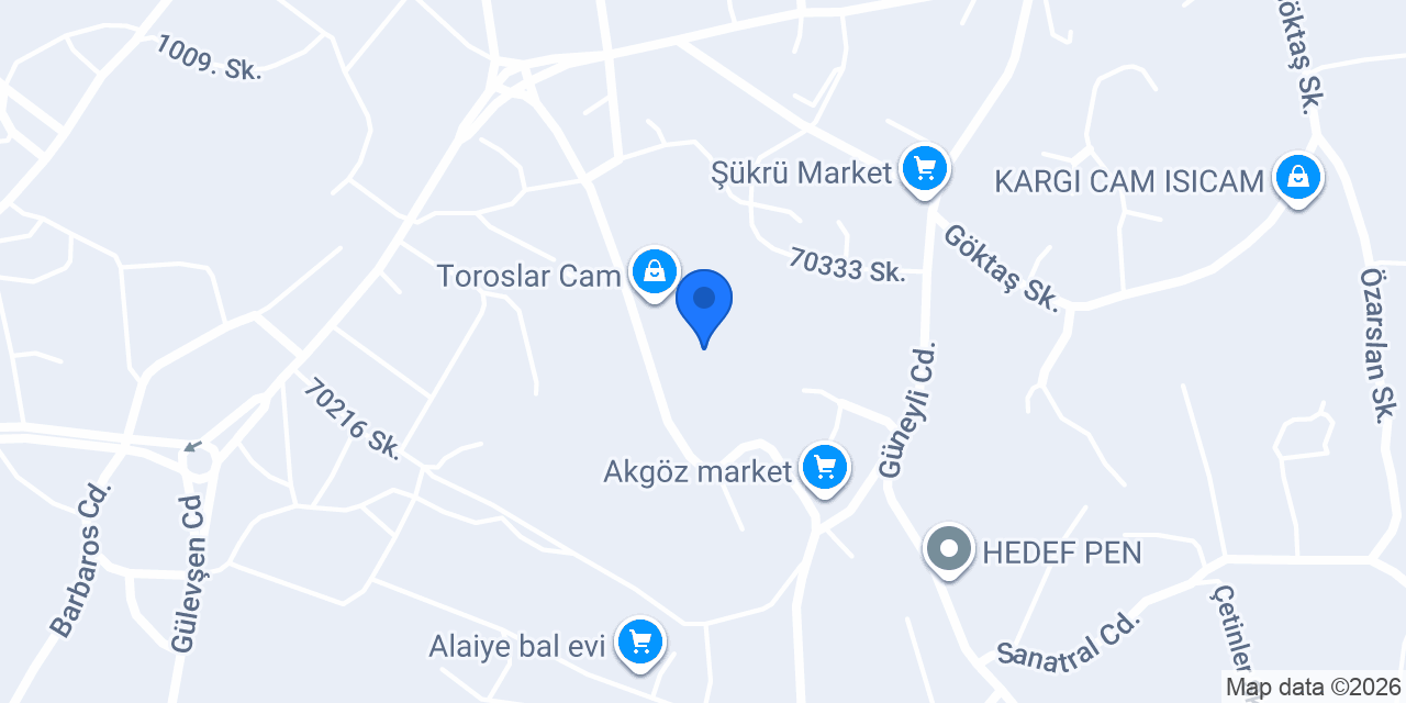 Şengöz Hafriyat | Taş Duvar Alanya konumu