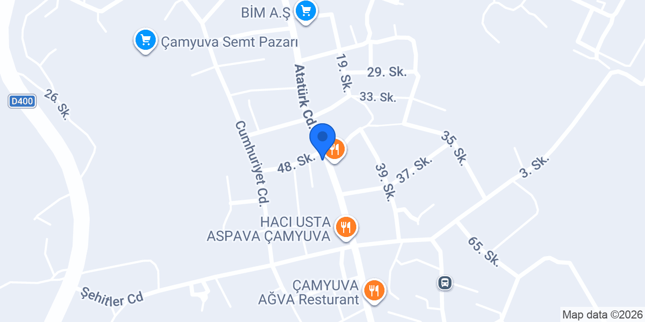 Çamyuva Emlak konumu