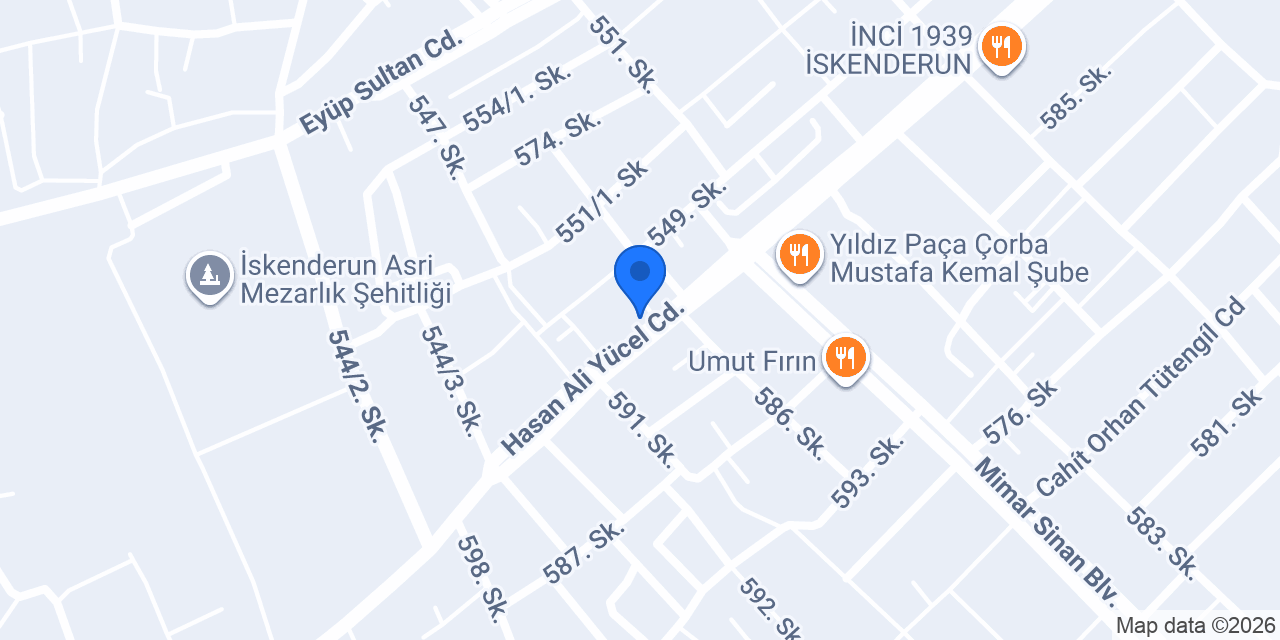 UZAY SÜRÜCÜ KURSU konumu