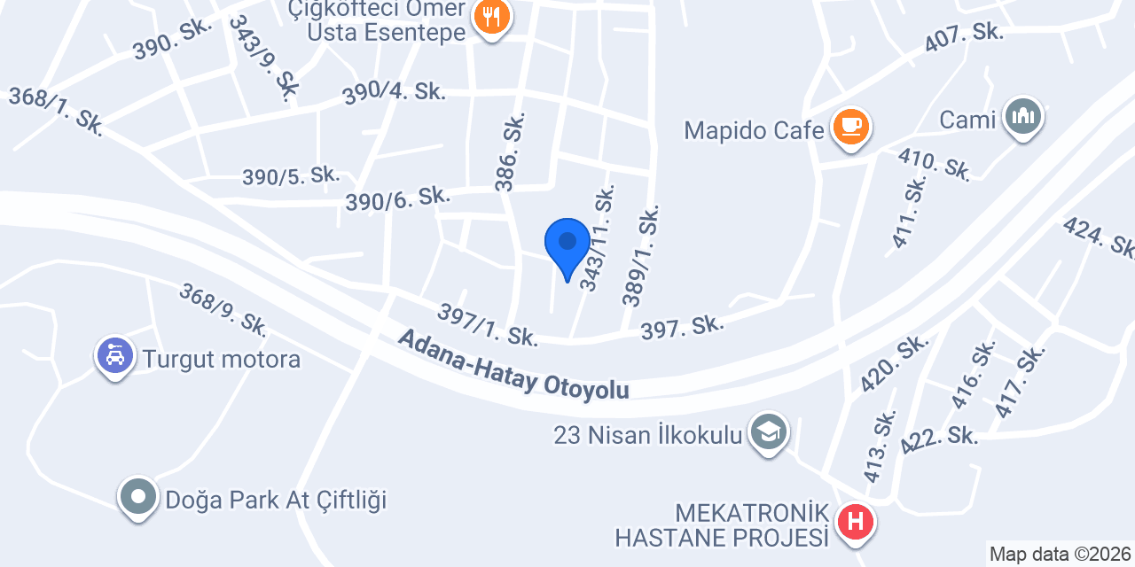 İSKENDERUN SU ARITMACI EROĞUL TİCARET konumu