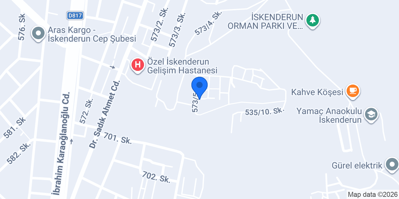 Yuga İlaçlama Fumigasyon konumu