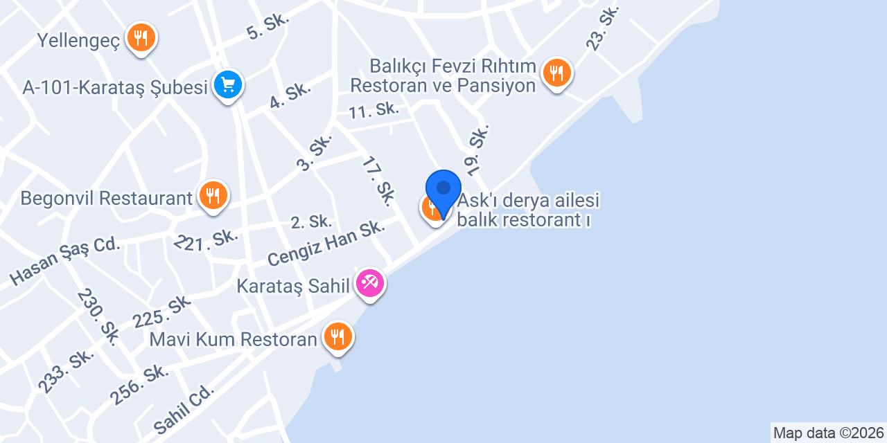 Domino's Pizza Adana Karataş konumu