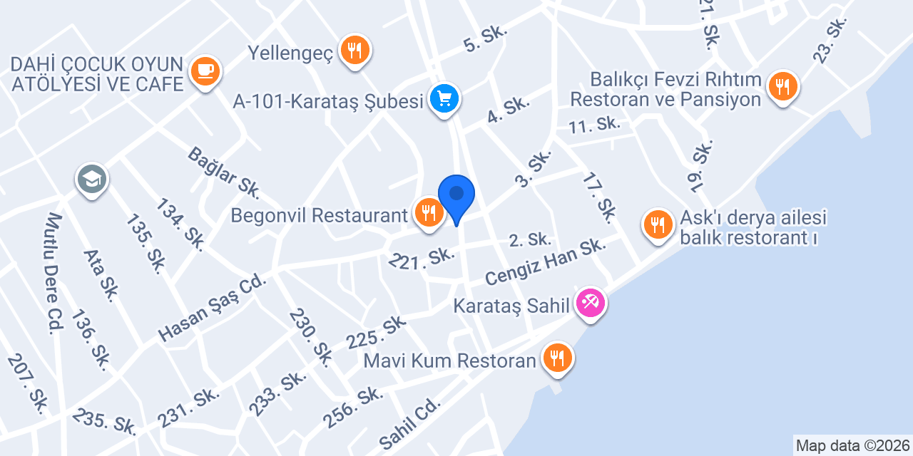 ATOMİX BÜFE konumu