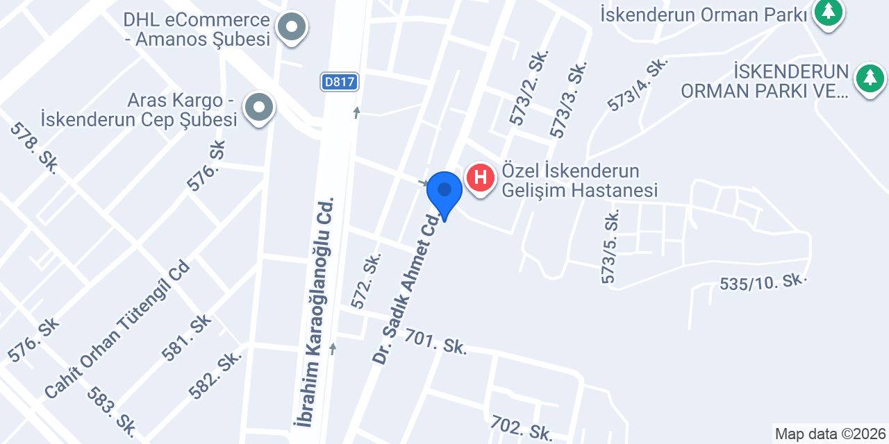 Çınar Market konumu