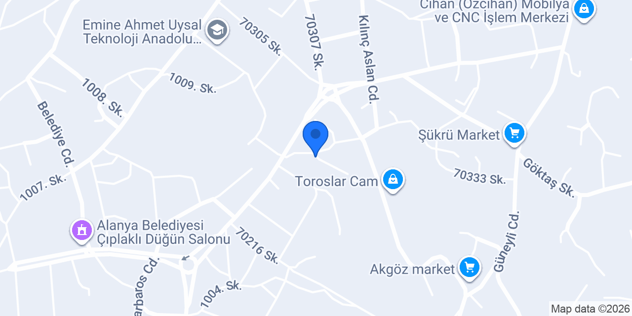 Aydın Mermer konumu