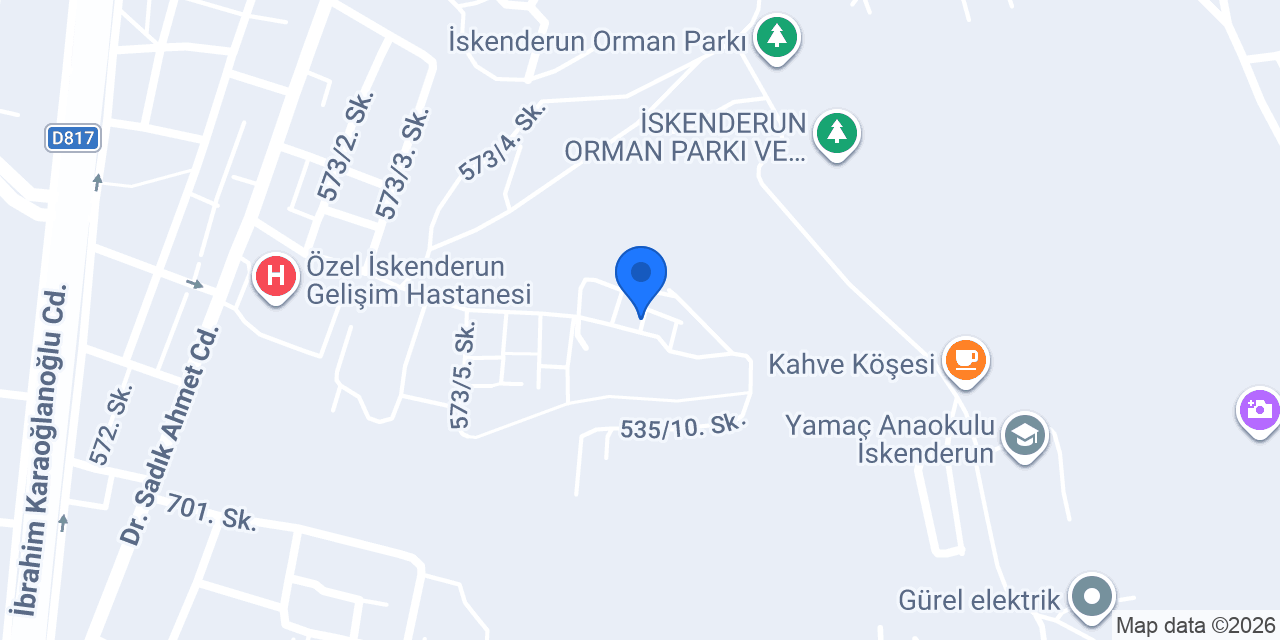 Çocuk Eli Anaokulu konumu