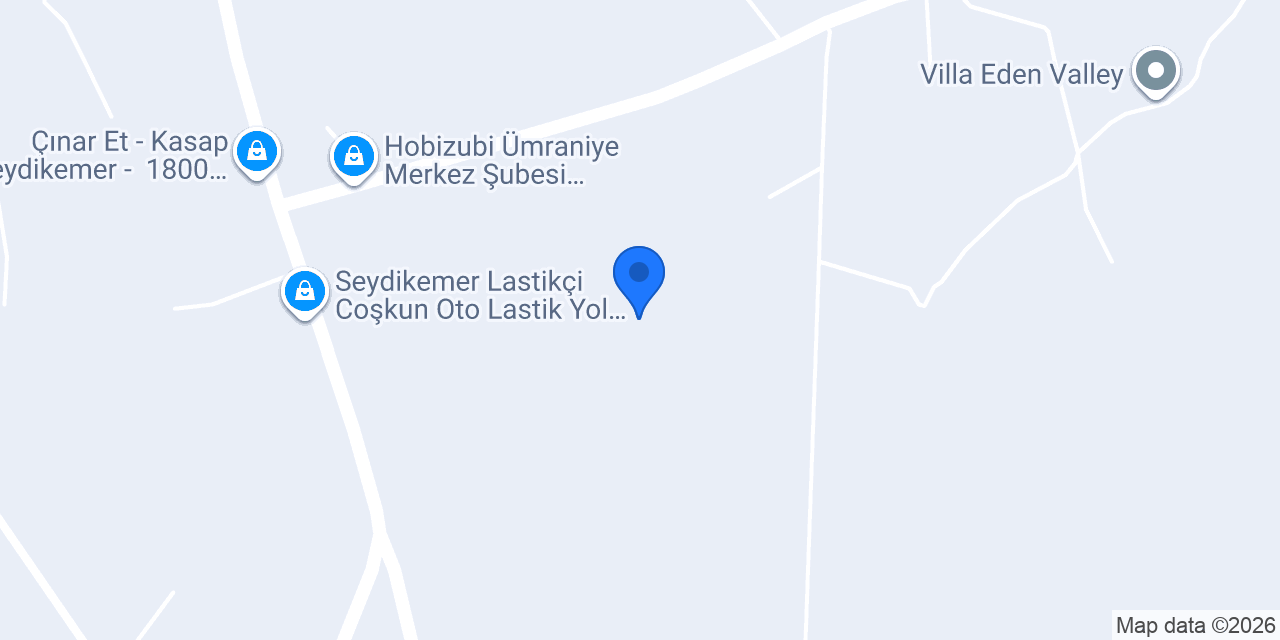 Seydikemer Bungalov Kamp Alanı konumu