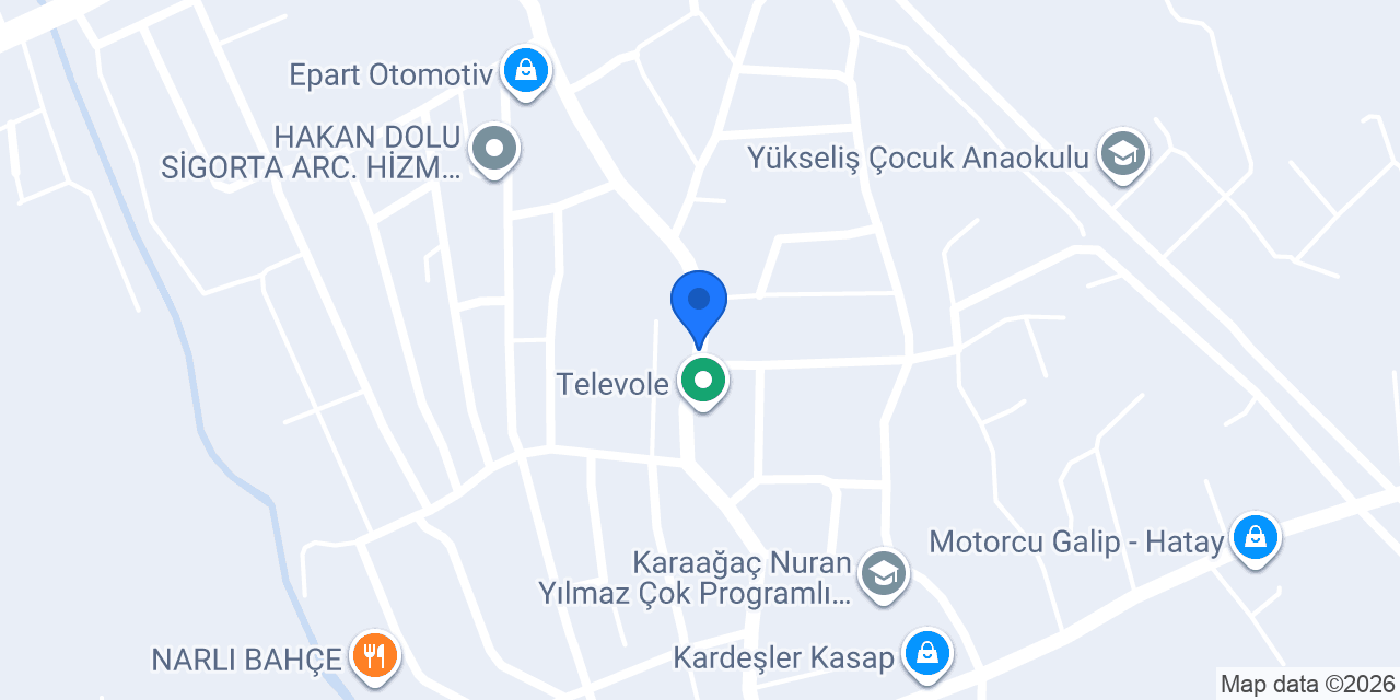 Arzu Güzellik Merkezi İSKENDERUN konumu