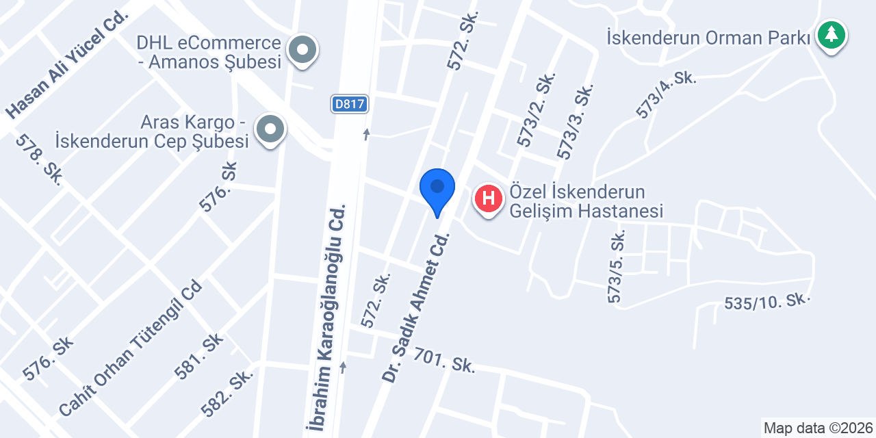 Pilavcı ömer usta iskenderun konumu