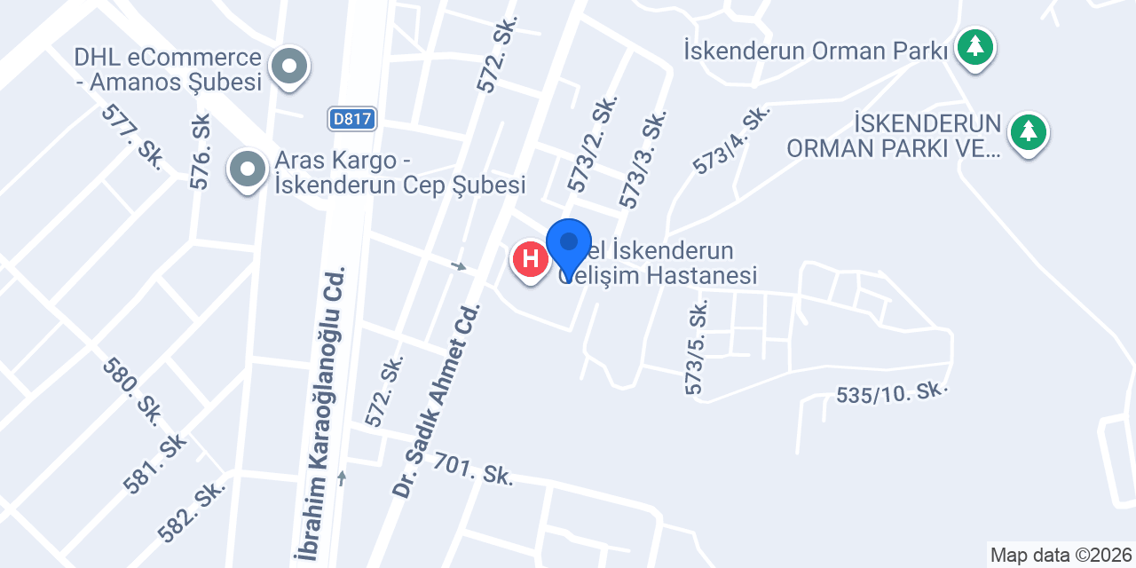 Op. Dr. Sinan Erdoğan konumu