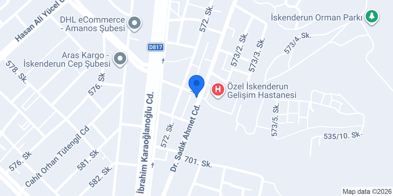 Derman Eczanesi konumu