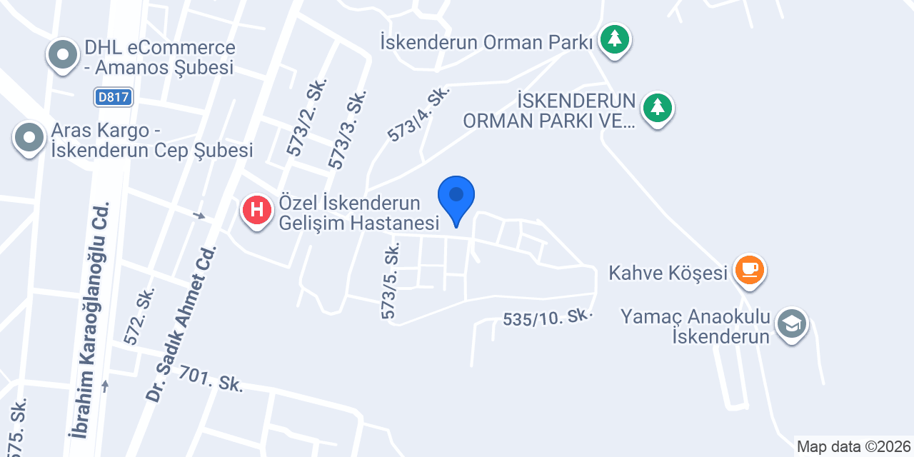 Bayındırlık Laboratuvarı konumu
