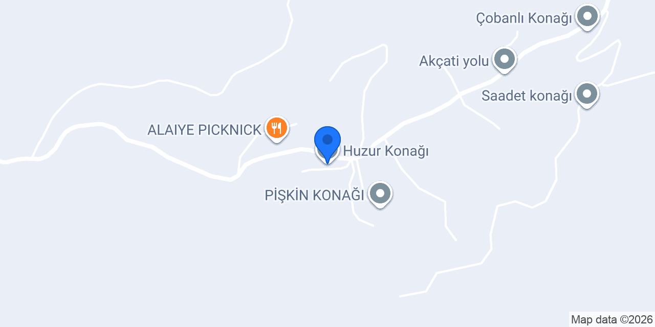 Huzur Konağı konumu