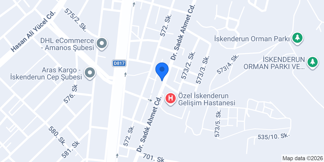 Nihal Çiçek Evi ve Organizasyon konumu
