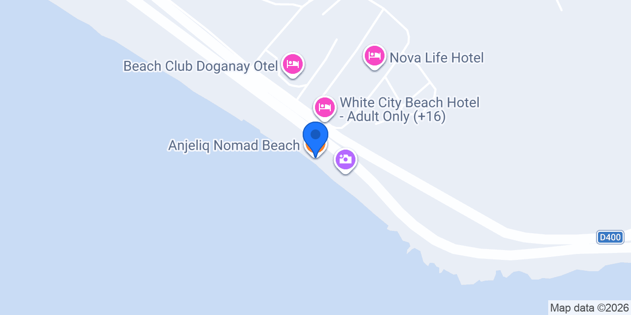 Anjeliq Nomad Beach konumu