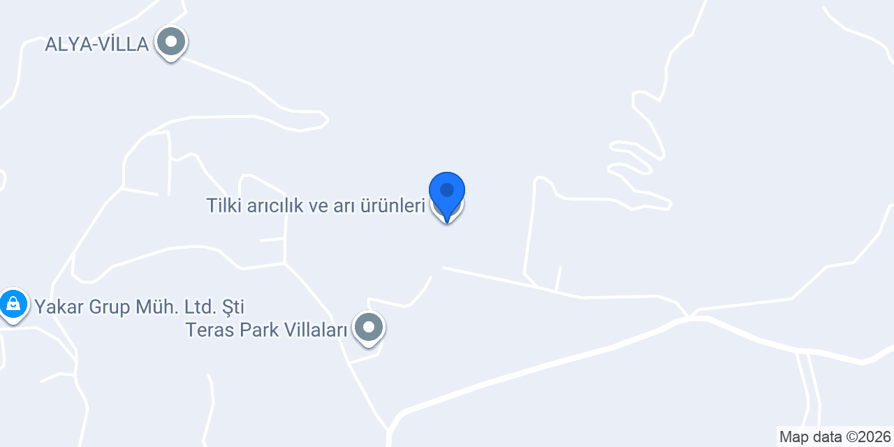 Tilki arıcılık ve arı ürünleri konumu