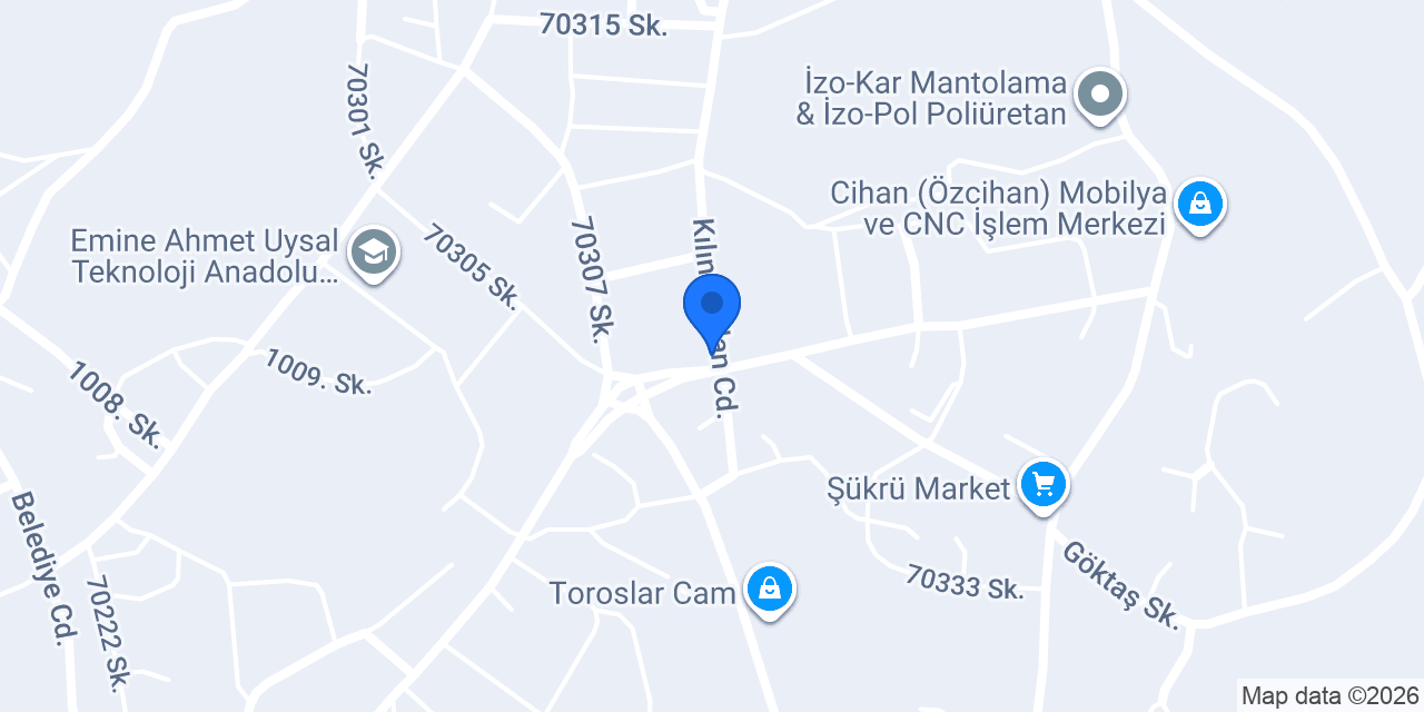 Alanya Duvar Kağıdı ZAKAWALL konumu