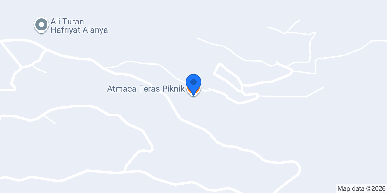 Atmaca Teras Piknik konumu