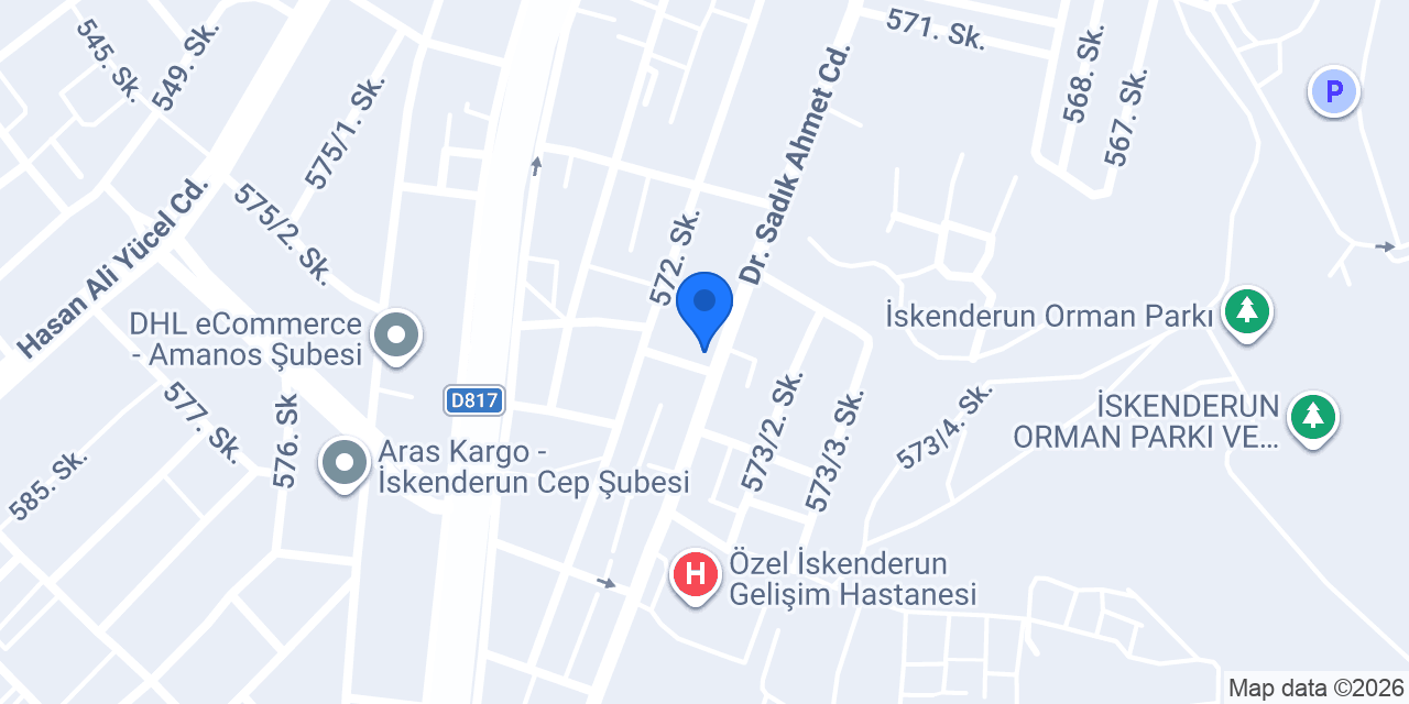Kalp Merkezi Uzm. Dr Zeki Yurtseven konumu