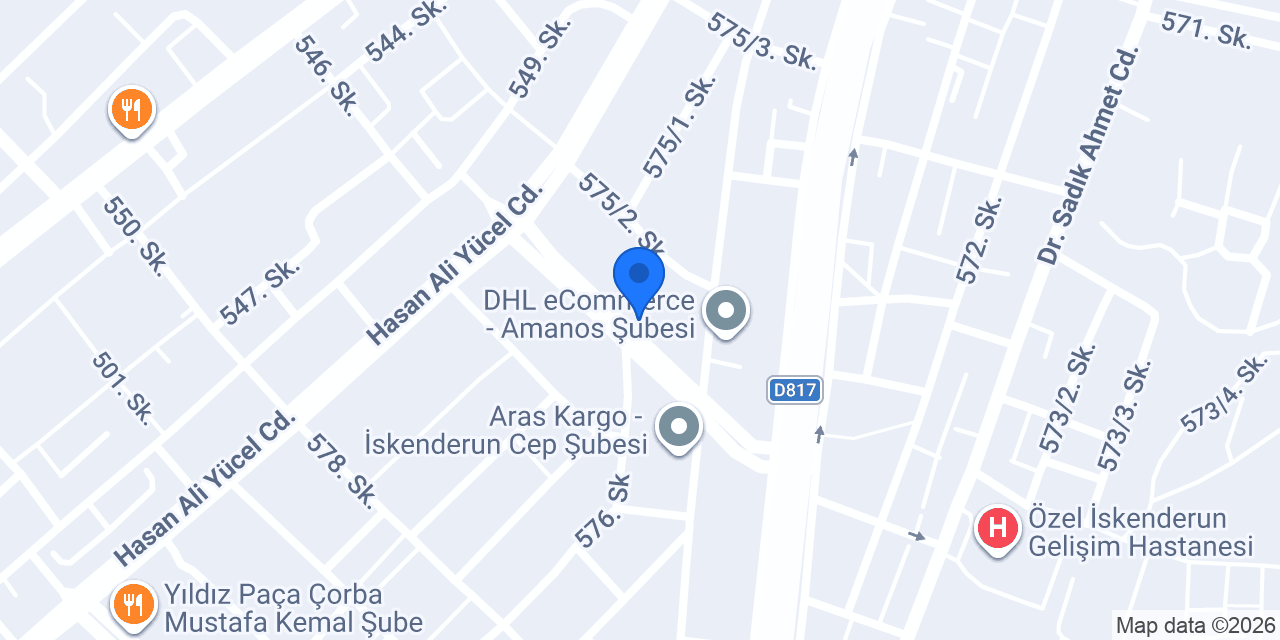 Dönerci Yunus Usta konumu