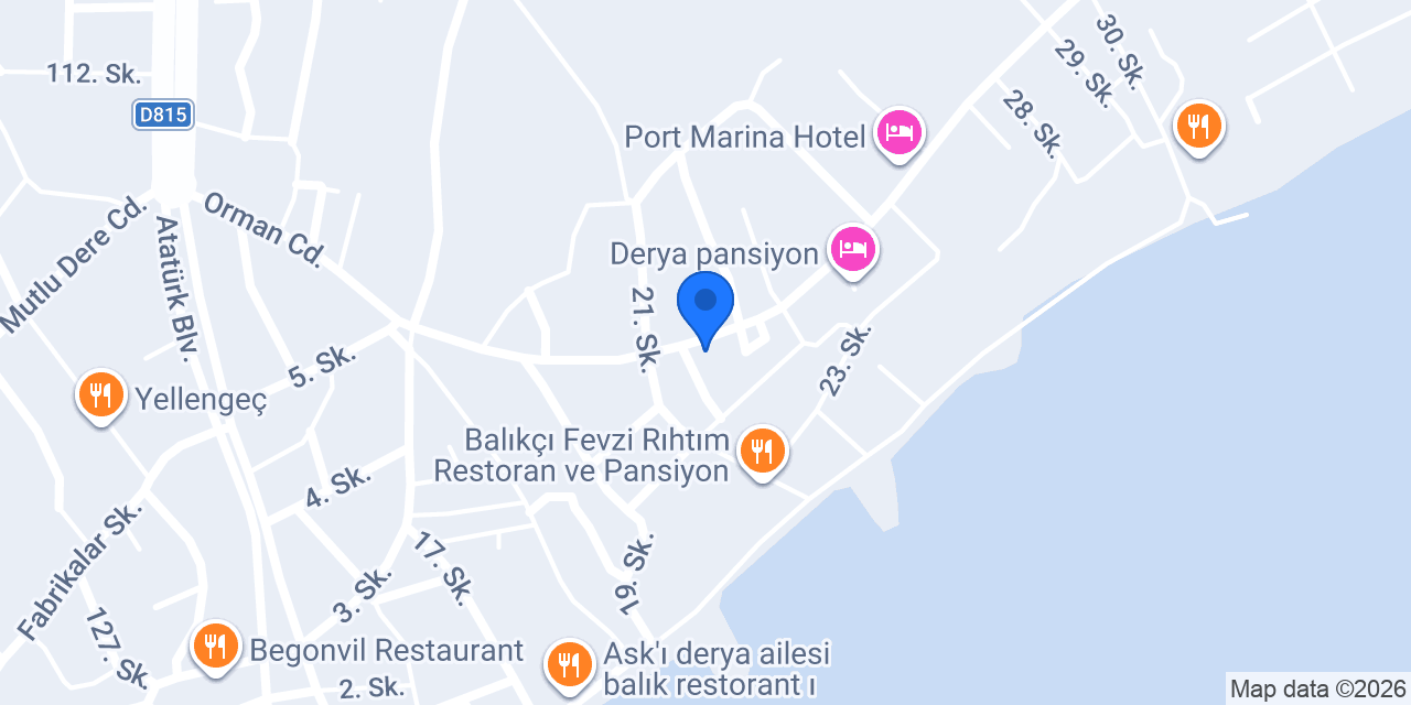 DUYGU OTEL KONAKLAMA konumu