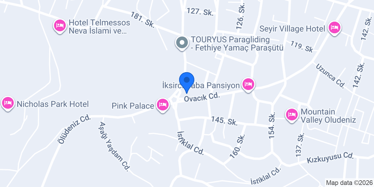 Ertek Hotel konumu