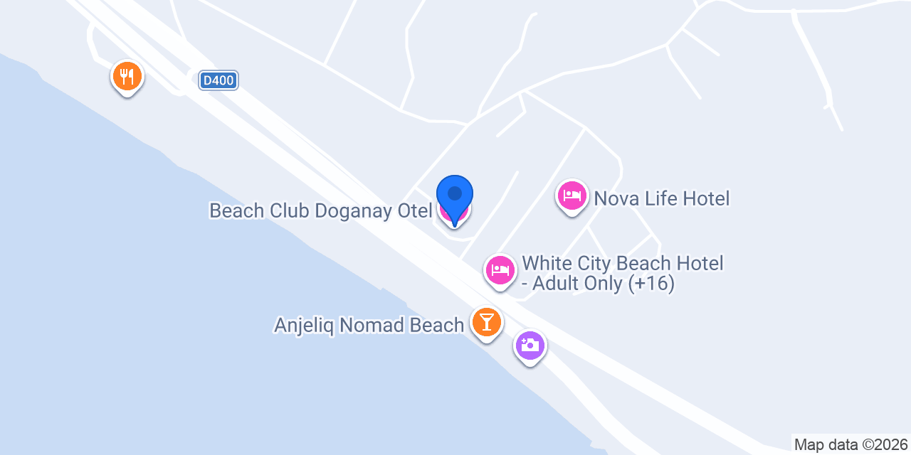 Beach Club Doganay Otel konumu