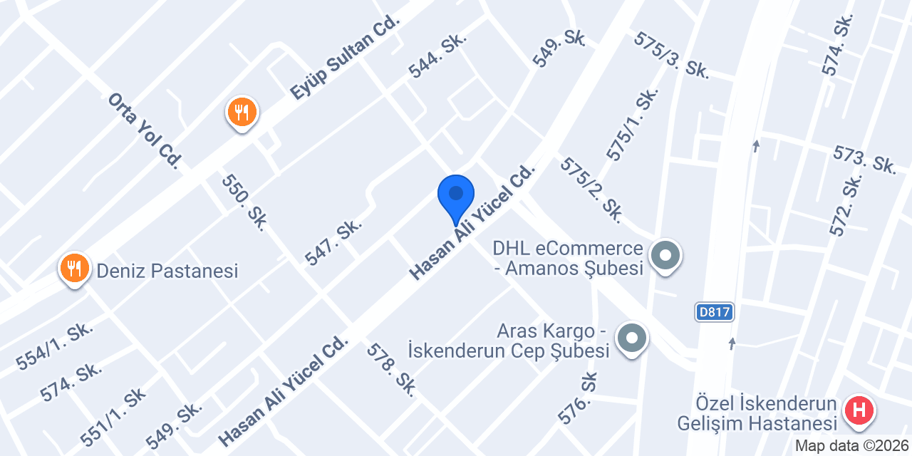 Siteler Kasabı konumu