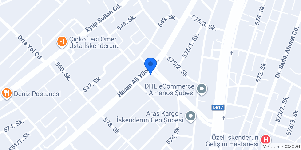 Sercan Et Market konumu