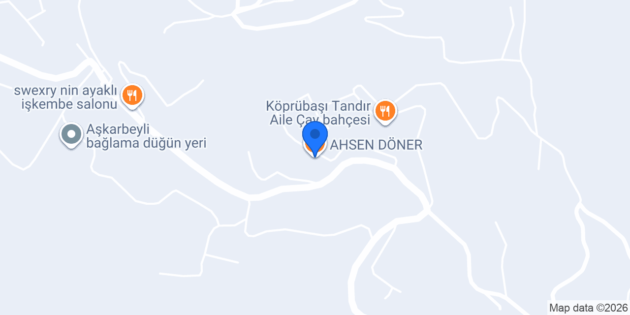 AHSEN DÖNER konumu
