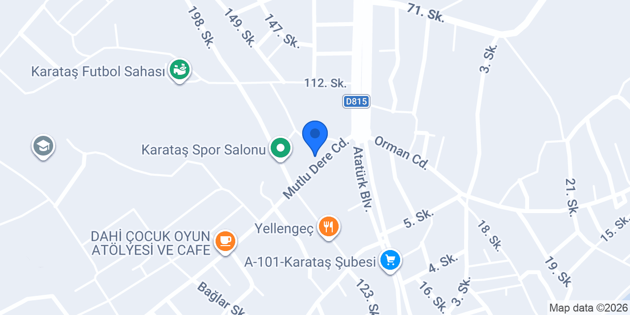Karataş Anaokulu konumu