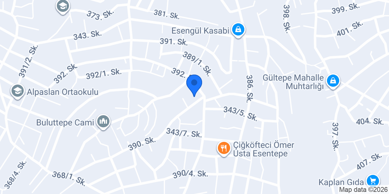 Doğan Et Pazarı konumu