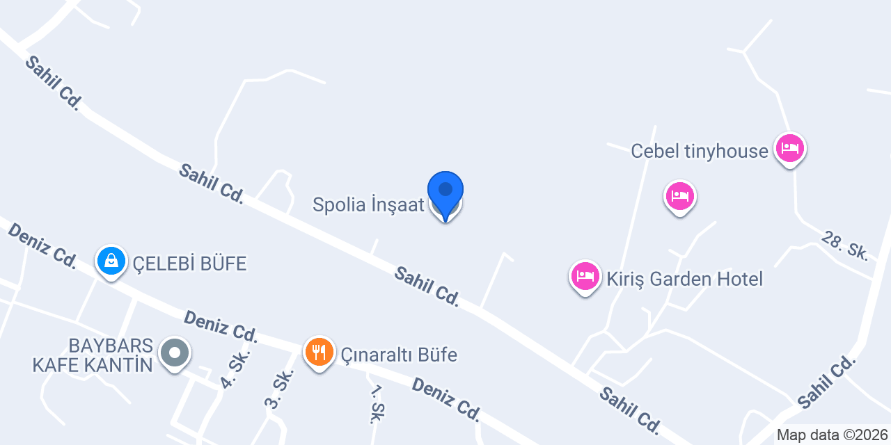Spolia İnşaat konumu