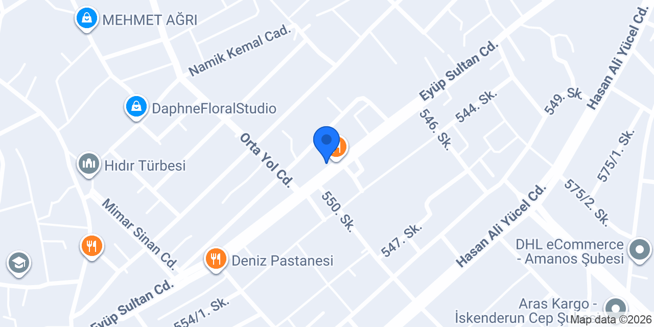 Güler Optik İskenderun konumu