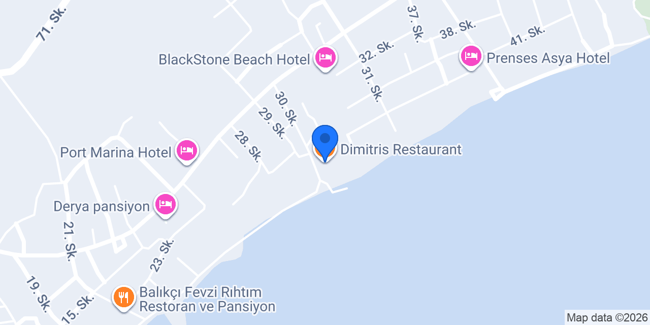 Dimitris Restaurant konumu
