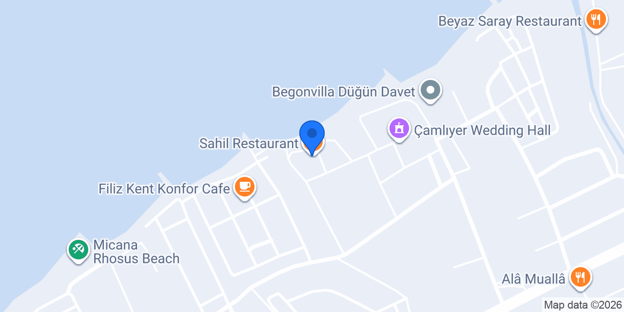 Sahil Restaurant konumu