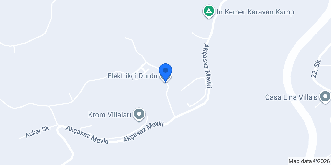Elektrikçi Durdu konumu
