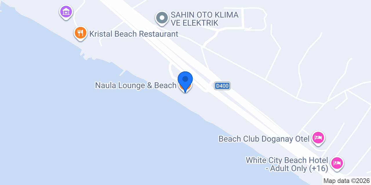 Naula Lounge & Beach konumu