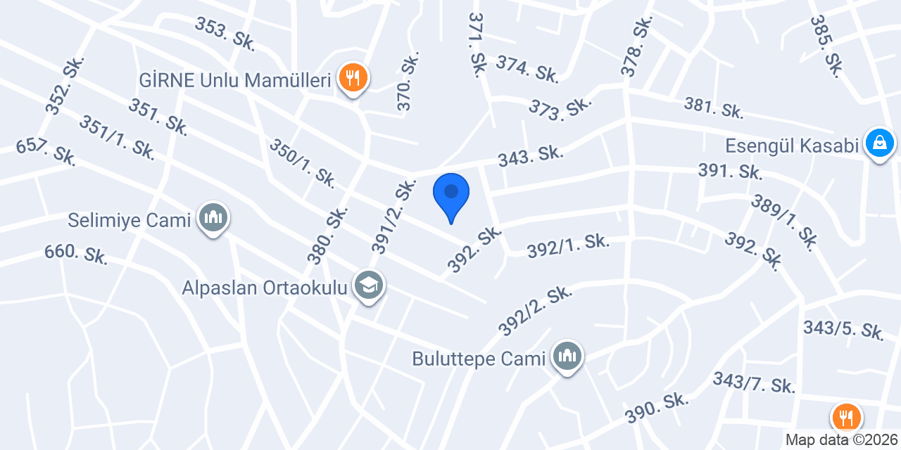 Kocatepe Anaokulu konumu